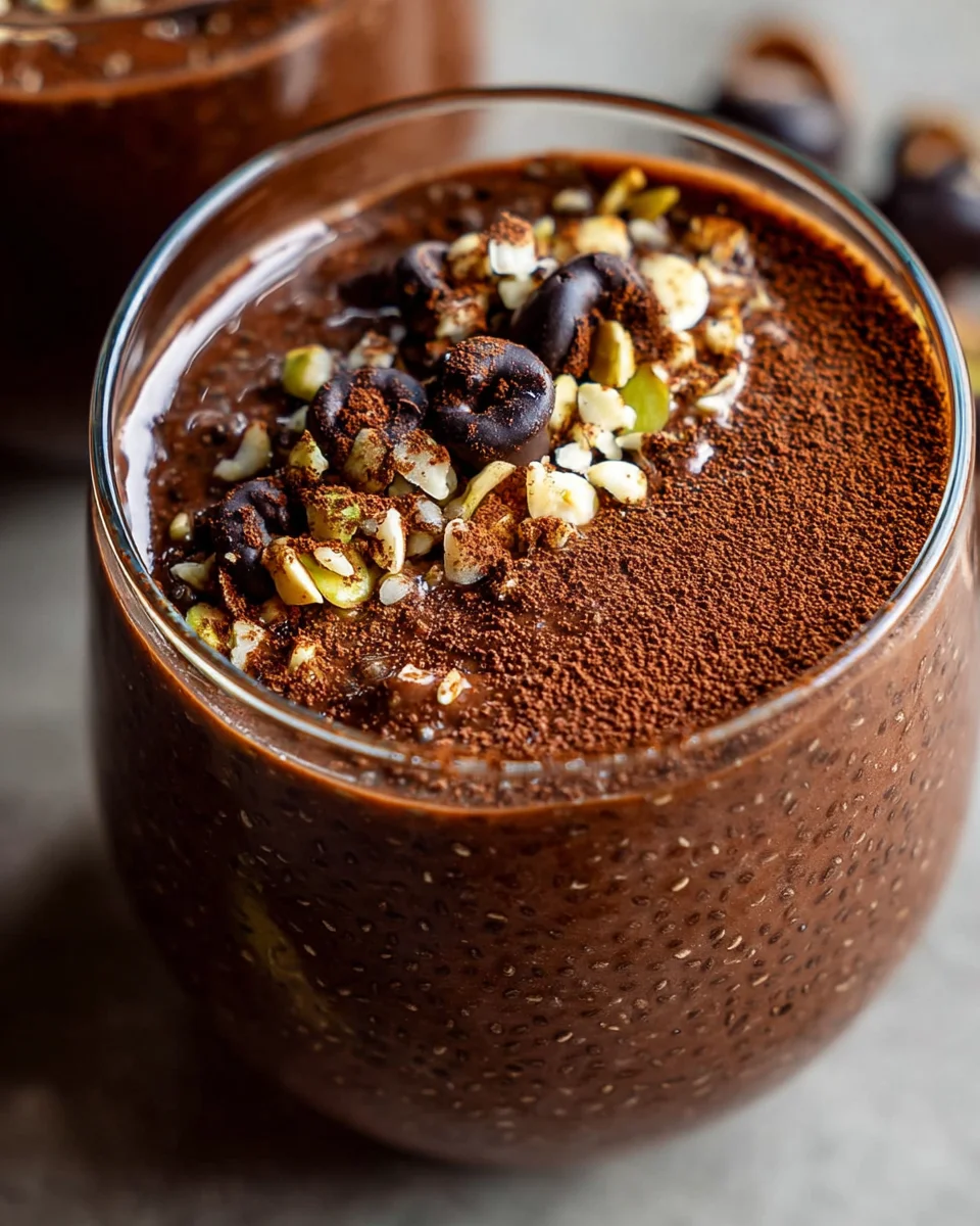 Chocolate Chia Pudding