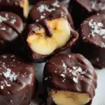 Chocolate Peanut Butter Banana Bites
