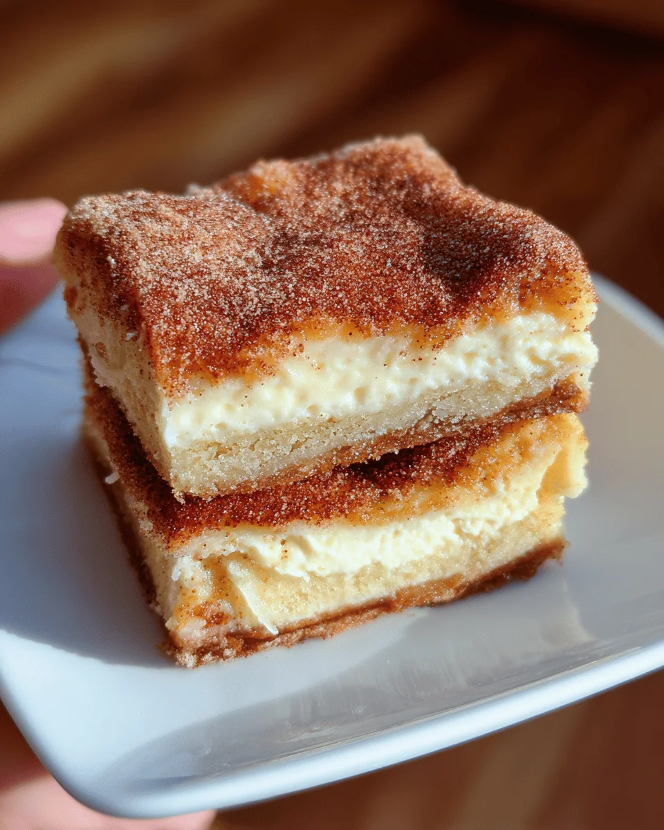 Churro Cheesecake Bars