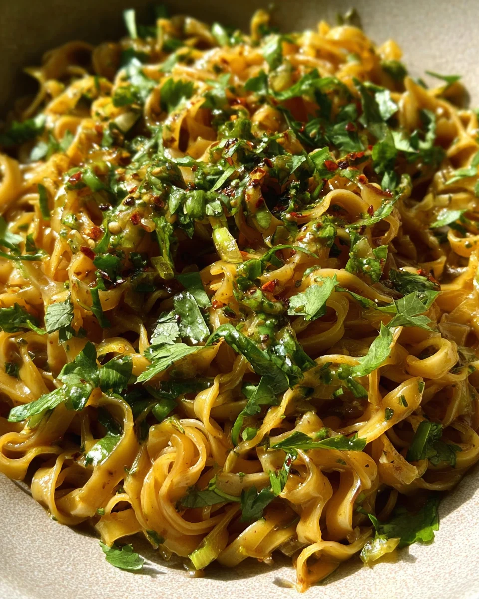 Cilantro Lime Noodles