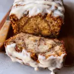 Cinnamon Roll Banana Bread