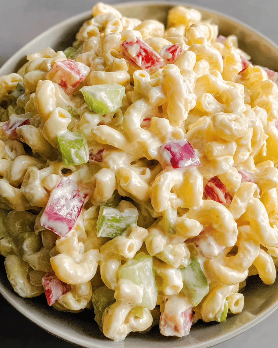 Classic Macaroni Salad