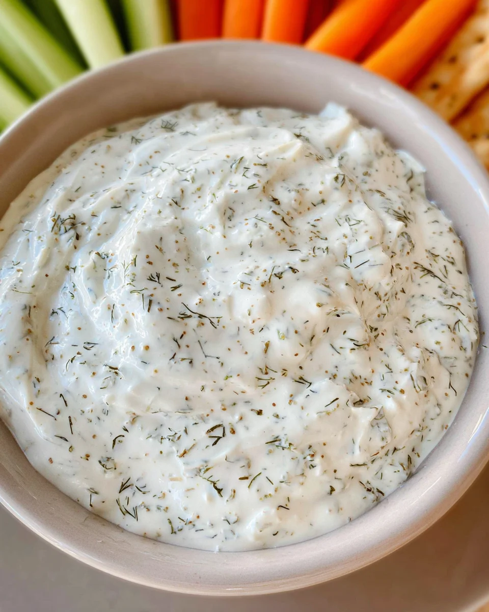 Cottage Cheese Ranch Dip Recipe