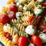 Creamy Caprese Pasta Salad 20 Creamy Caprese Pasta Salad