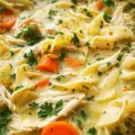 Creamy Chicken Noodle Soup Recipe