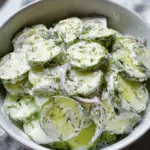 Creamy Cucumber Salad