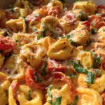 Creamy Tortellini with Tomatoes