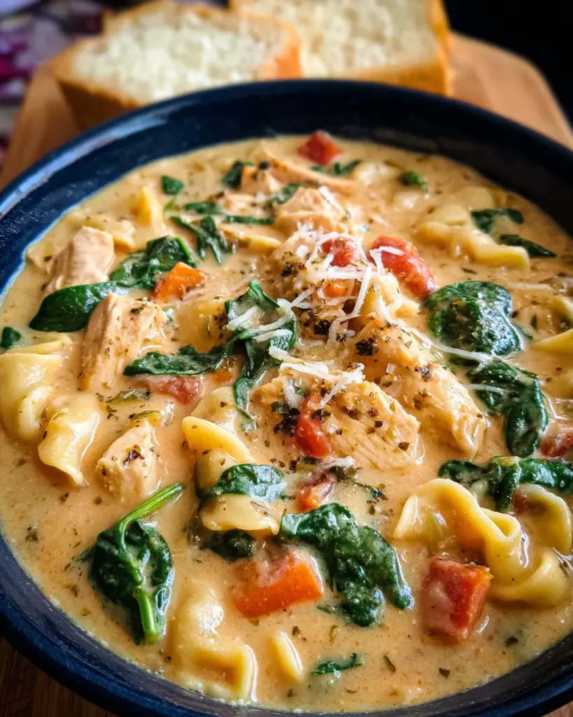 Creamy Tuscan Chicken Soup