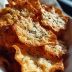Crispy Cottage Cheese Chips