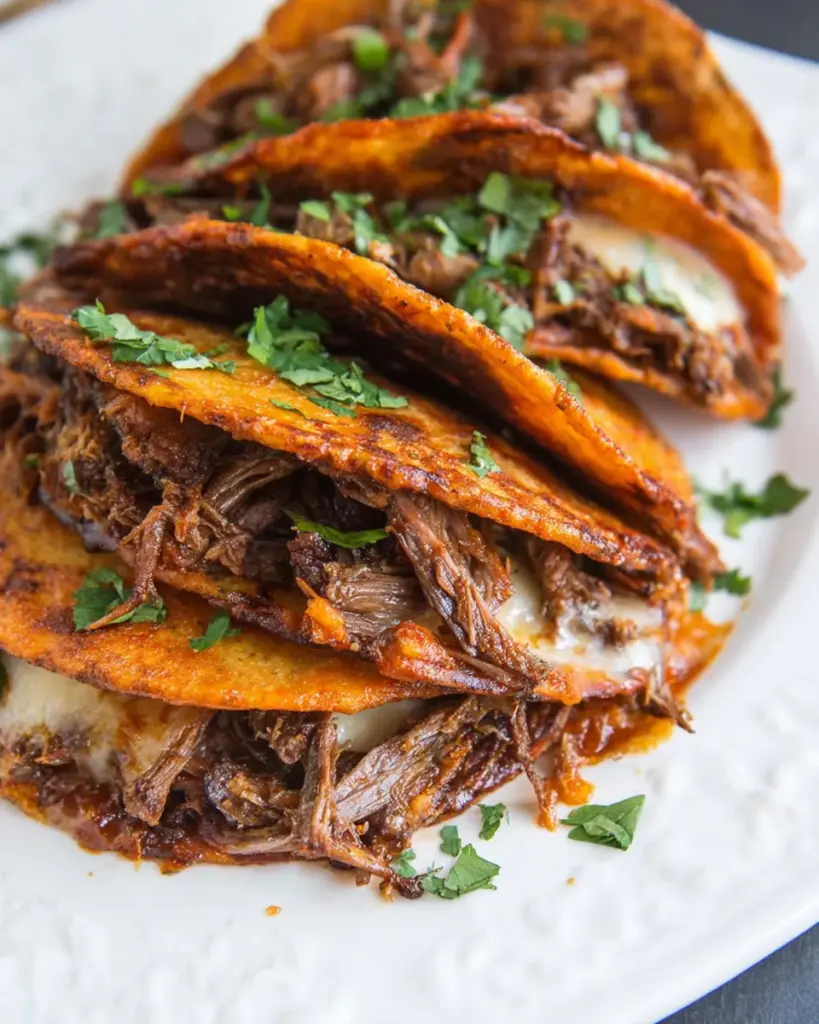 Crock Pot Birria Tacos