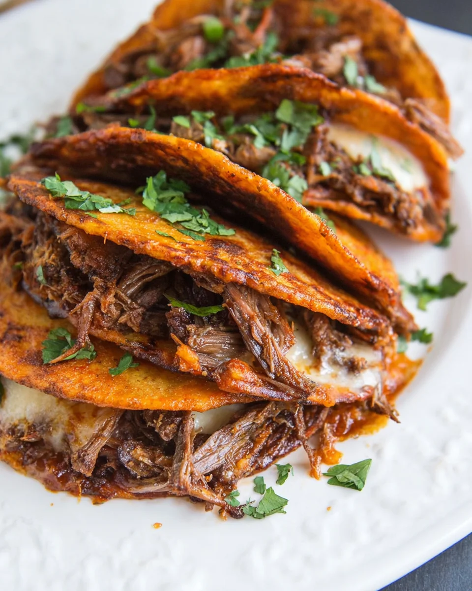 Crock Pot Birria Tacos