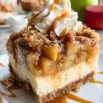 Easy Caramel Apple Cheesecake Bars