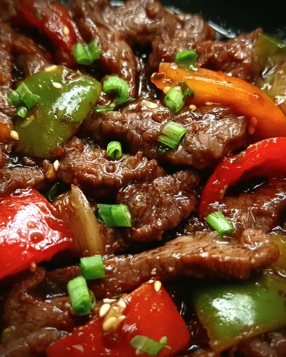 Easy Chinese Pepper Steak Recipe