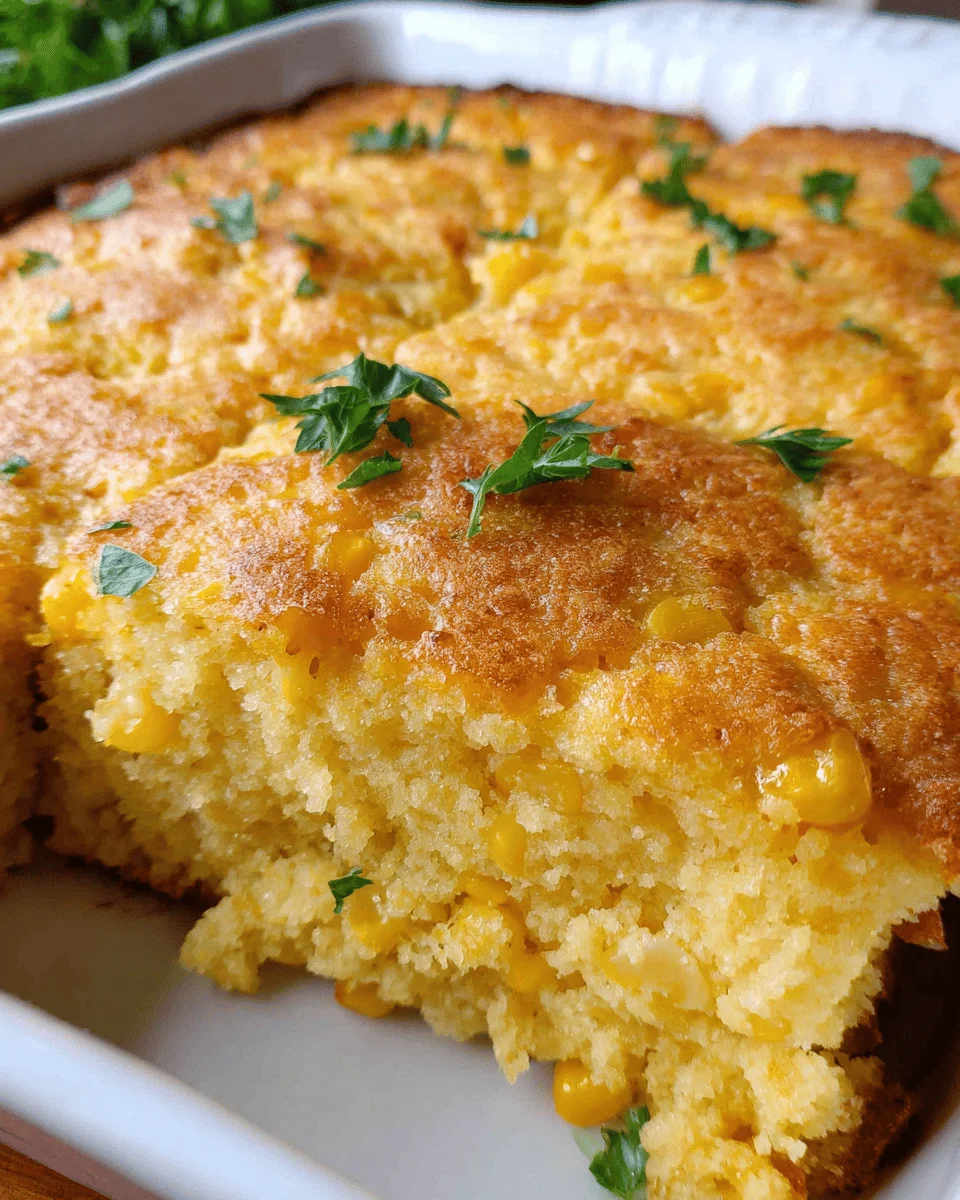 Easy Corn Casserole Recipe
