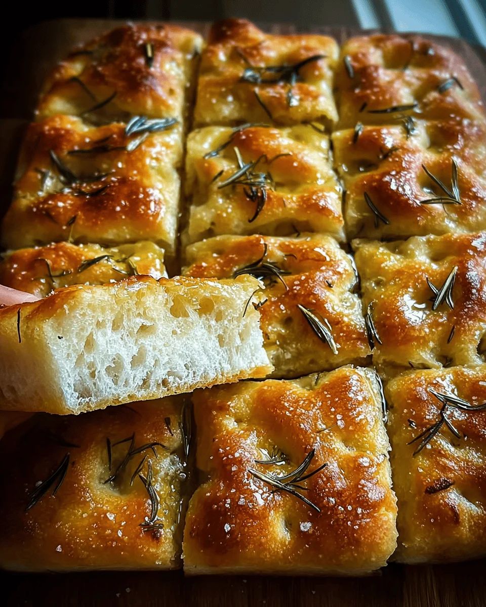 Easy Focaccia Bread Recipe
