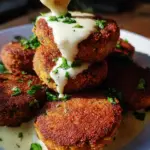 Easy Lentil Patties (with Lemon Tahini Dip)