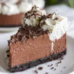 Easy No Bake Chocolate Cheesecake