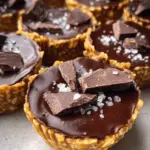 Easy No Bake Peanut Butter Oat Cups