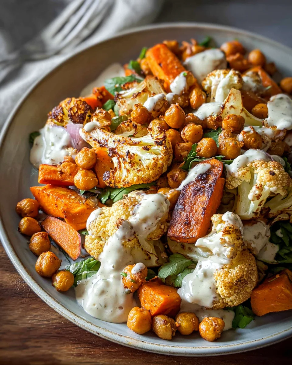 Easy Nourish Bowl Recipe with Tahini Yogurt Dressing 32 Easy
