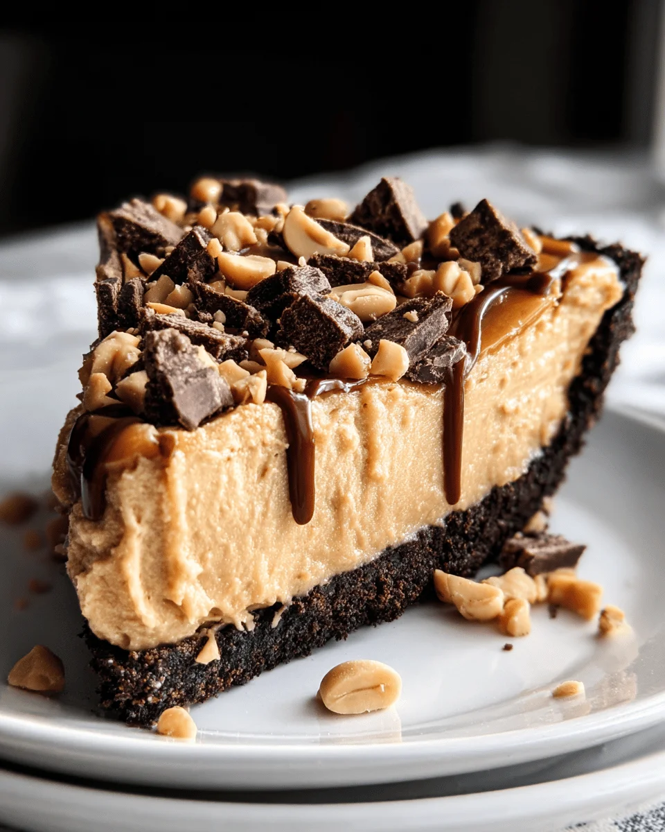 Easy Peanut Butter Pie Recipe