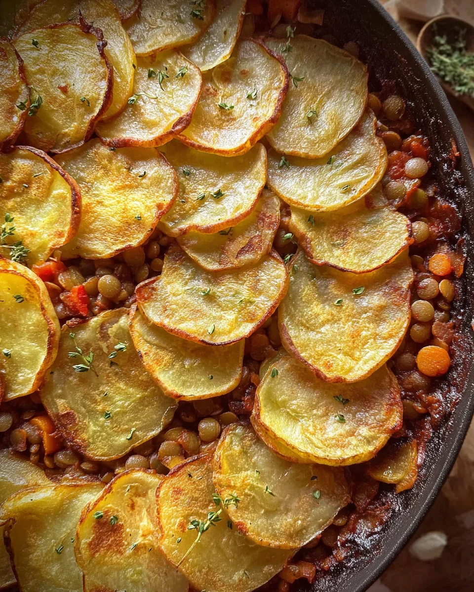 Easy Vegan Hotpot with Lentils