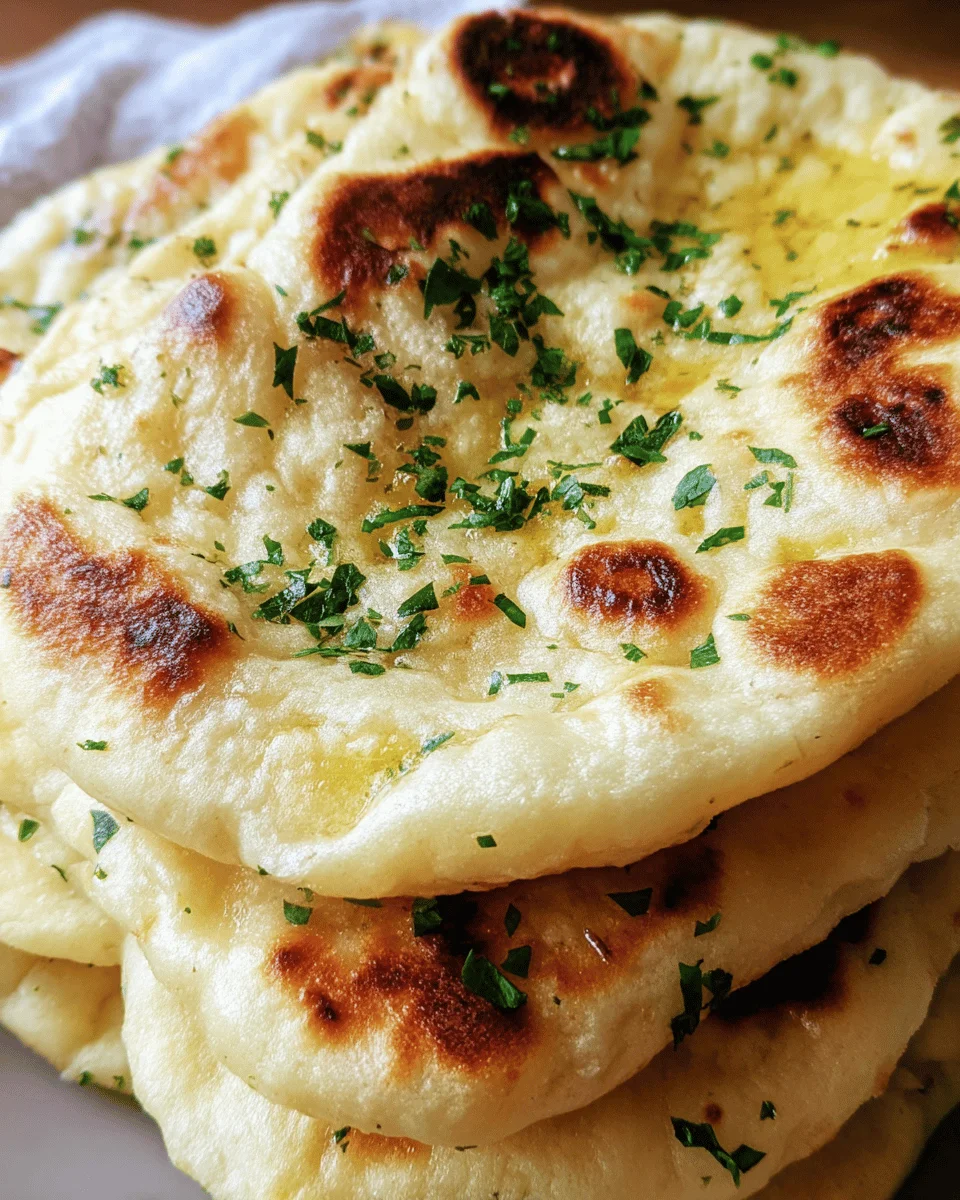Easy Vegan Naan