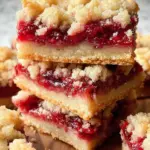 Fabulous Five Ingredient Raspberry Bars