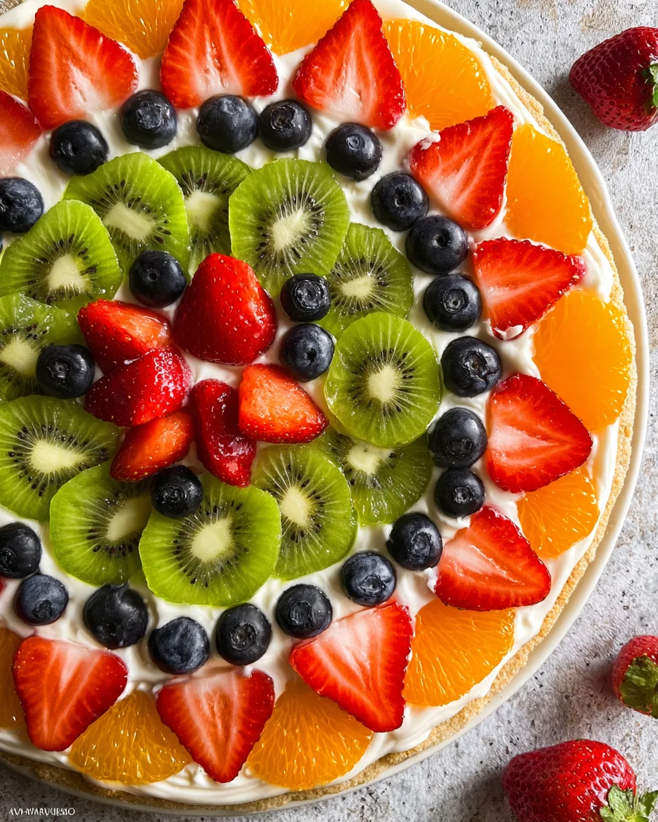 Fruit Pizza Recipe