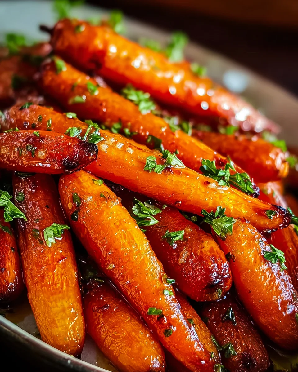 Glazed Roasted Carrots