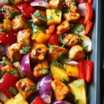 Hawaiian Chicken Sheet Pan