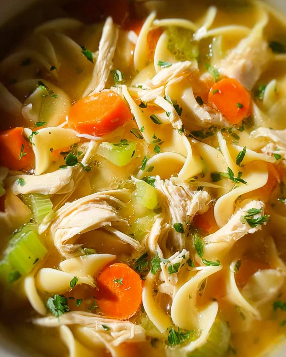Homemade Chicken Noodle Soup 21 Homemade