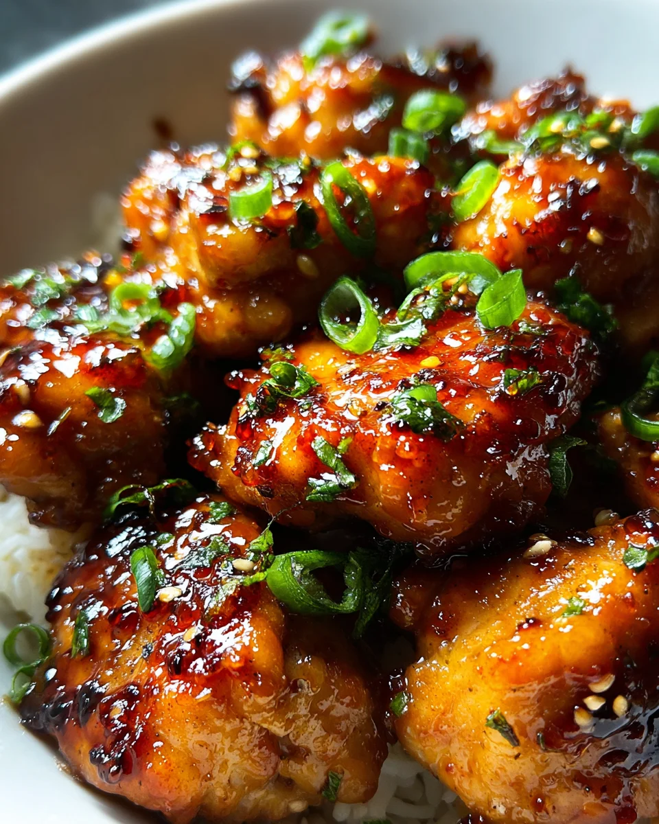 Honey Garlic Chicken Recipe