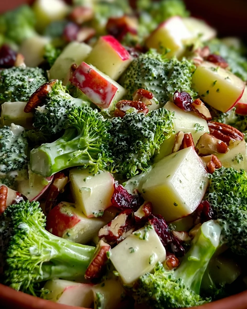 Honeycrisp Apple Broccoli Salad