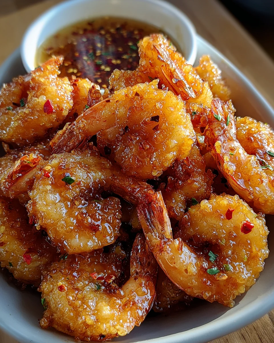 Hot Honey Fried Shrimp
