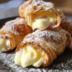 Italian Cream Stuffed Cannoncini