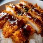 Japanese Katsu Bowls with Tonkatsu Sauce