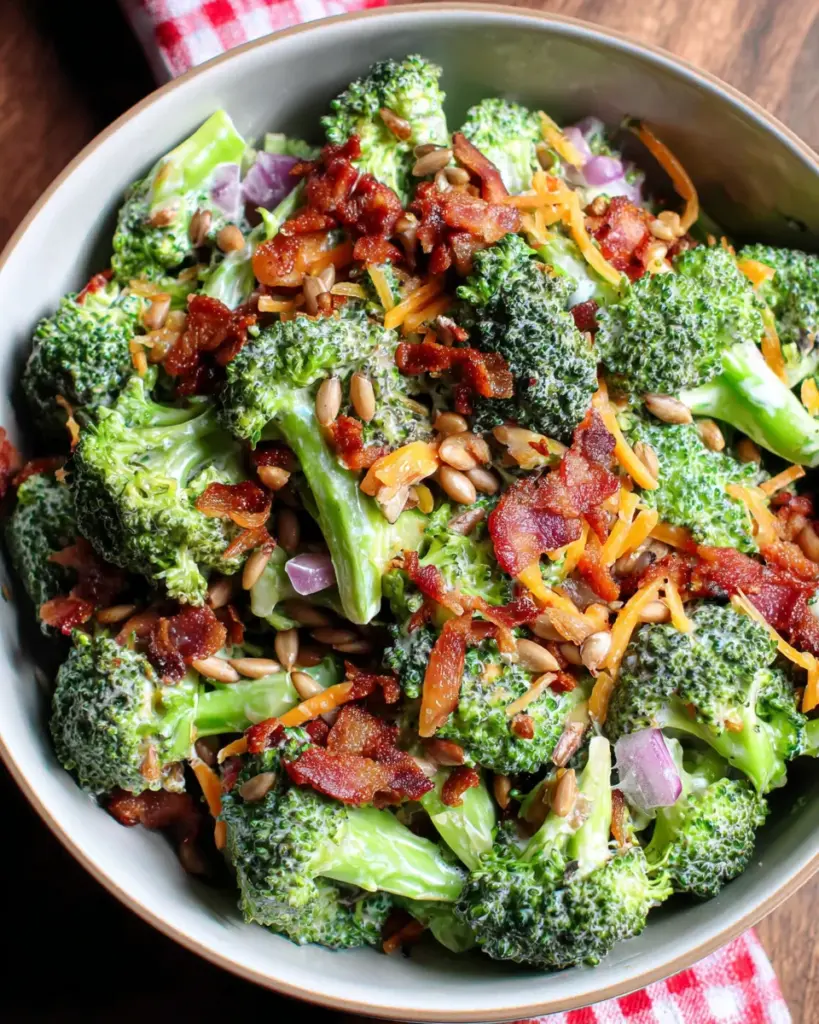 Keto Broccoli Salad Recipe