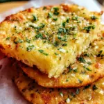 Keto Garlic Flatbread