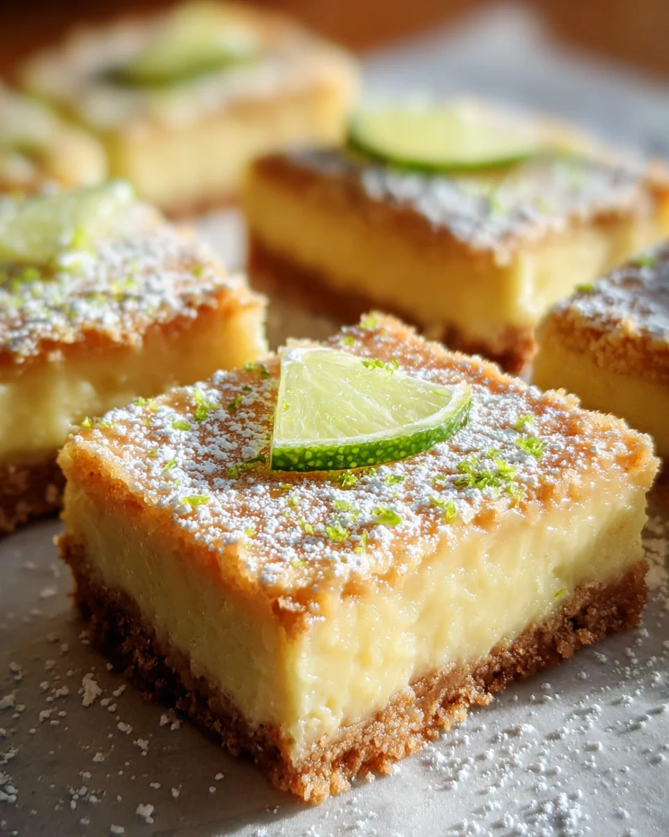 Key Lime Pie Bars