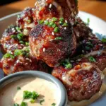 Korean BBQ Meatballs with Spicy Mayo Dip 38 Korean BBQ Meatballs with Spicy Mayo Dip