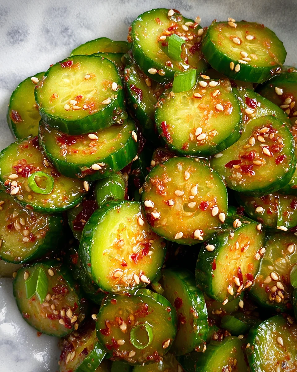 Korean Cucumber Salad