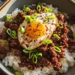 Korean Ground Beef Bowl (25-Minutes)