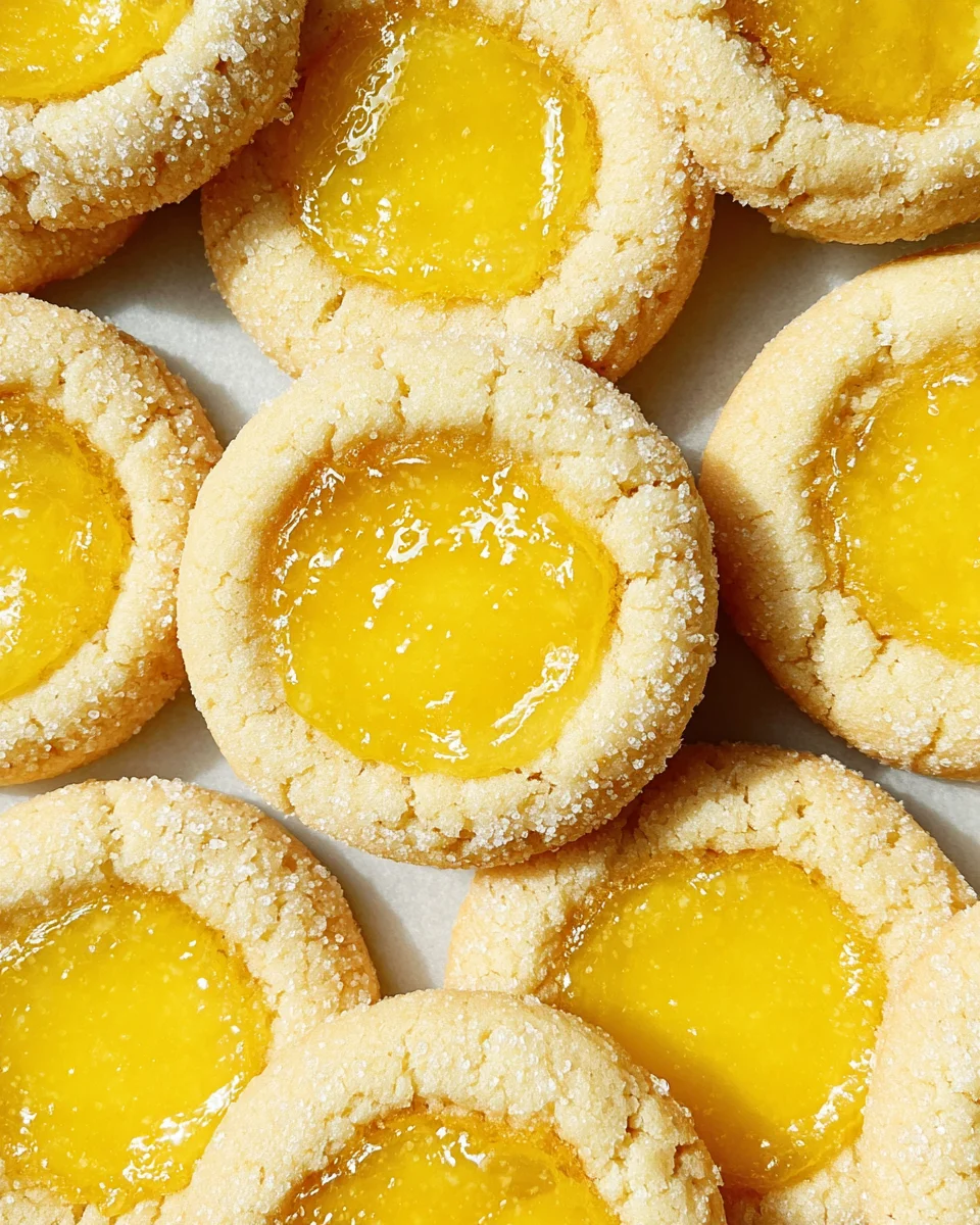 Lemon Curd Cookies Recipe