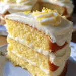 Lemon Velvet Cake with Lemon Cream Cheese Frosting