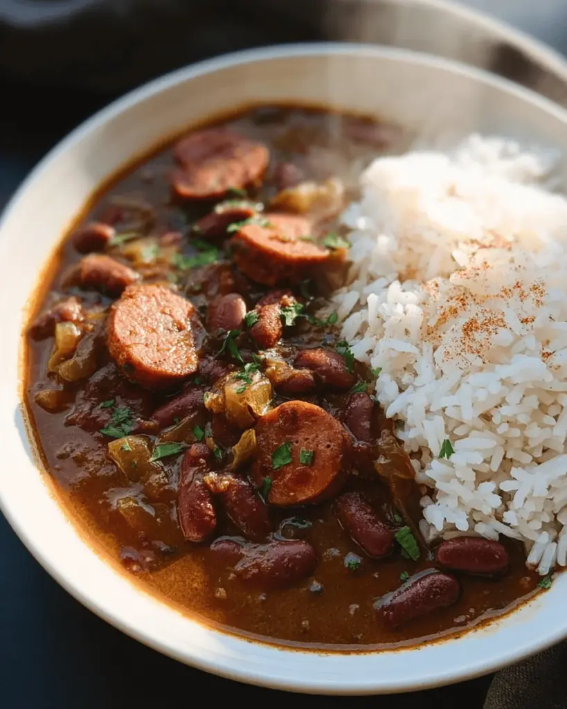 Louisiana-style Vegan Red Beans and Rice