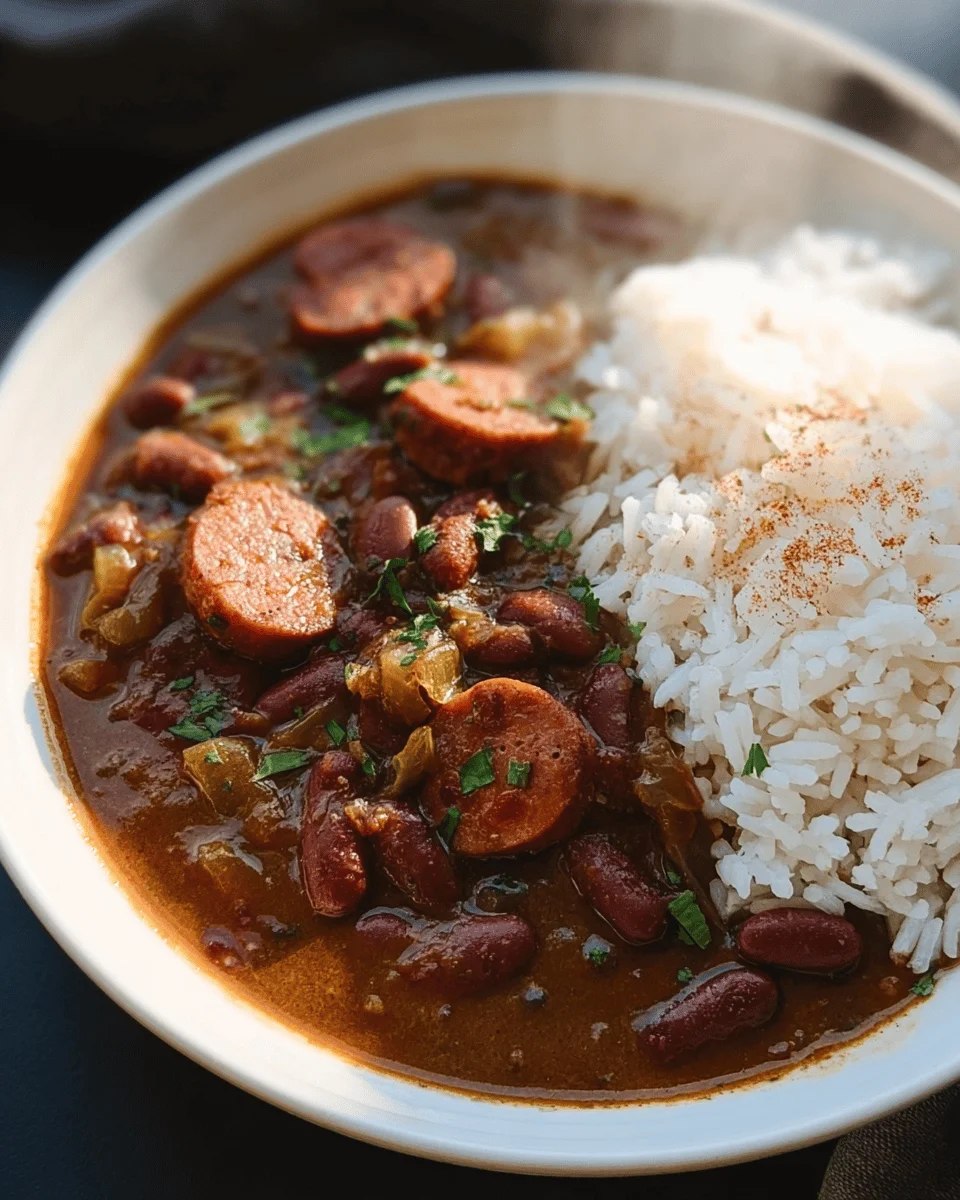 Louisiana-style Vegan Red Beans and Rice