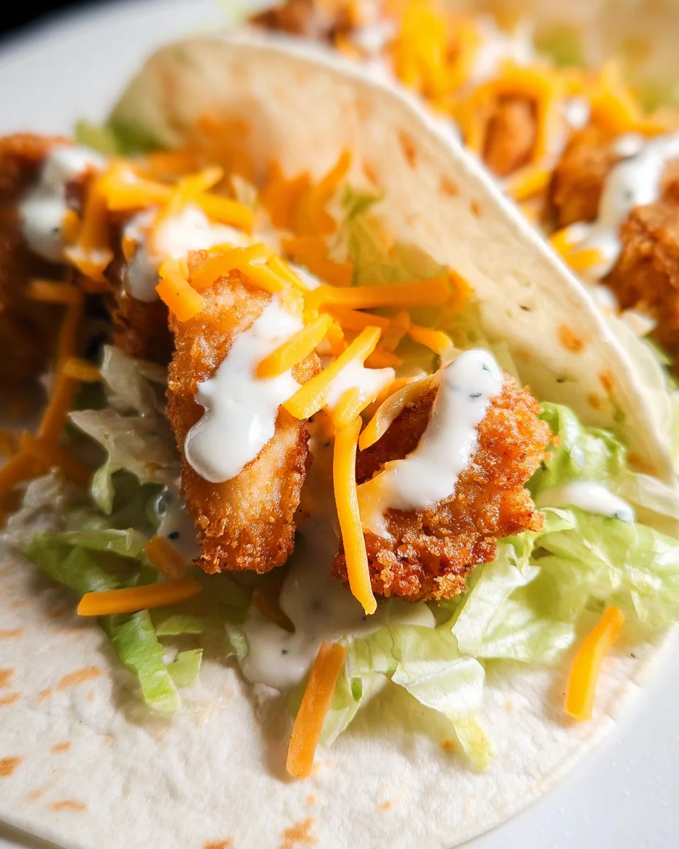 McDonalds Crispy Chicken Ranch Snack Wrap Copycat 2