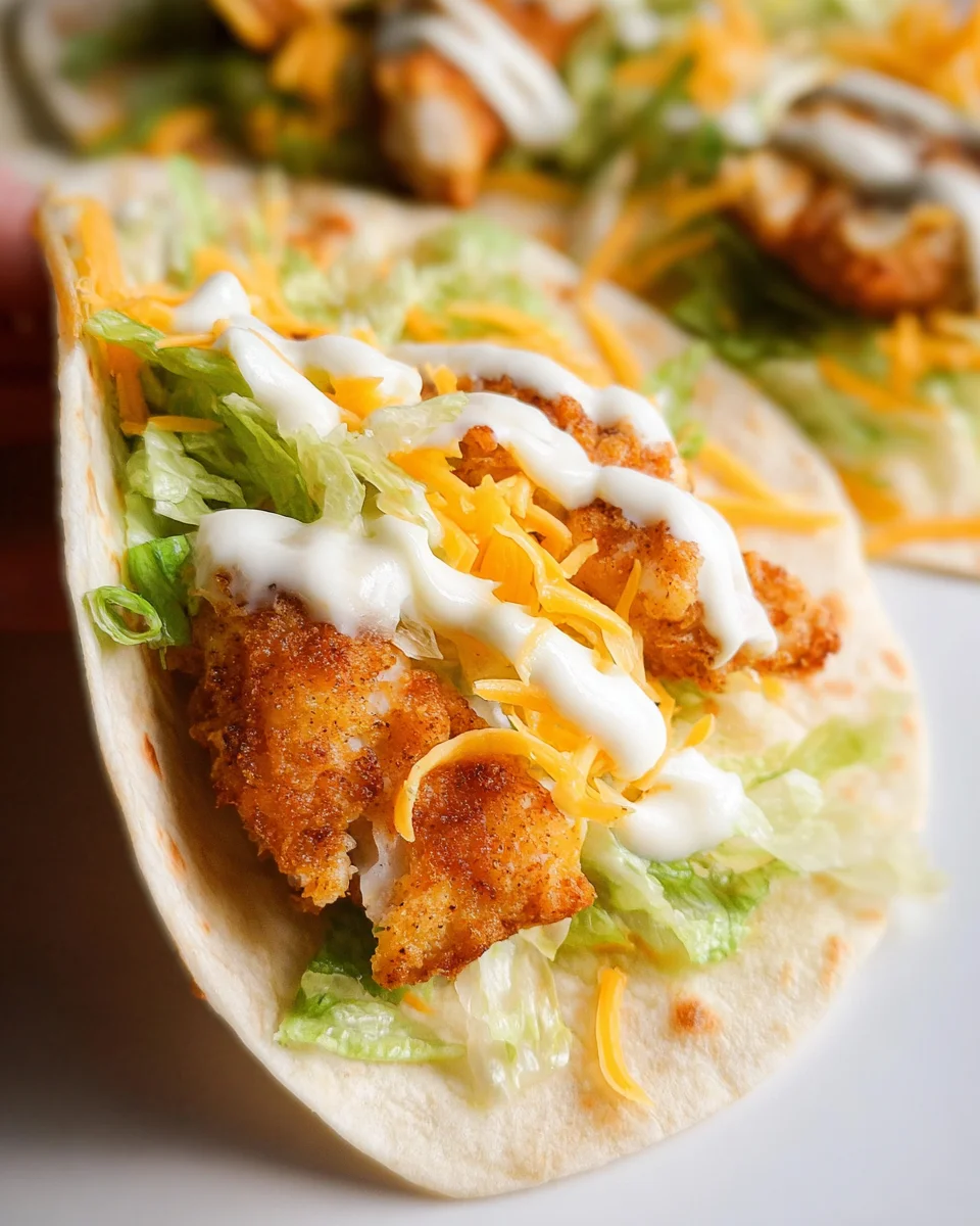 McDonalds Crispy Chicken Ranch Snack Wrap Copycat 3