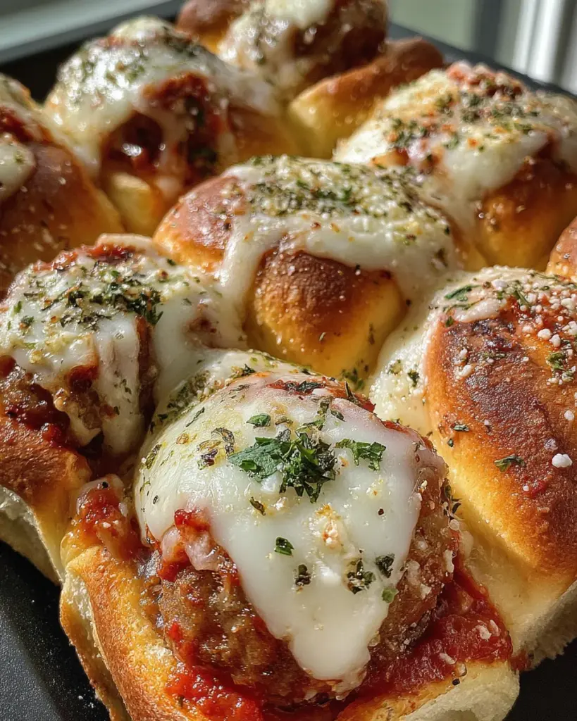 Meatball Parmesan Sliders
