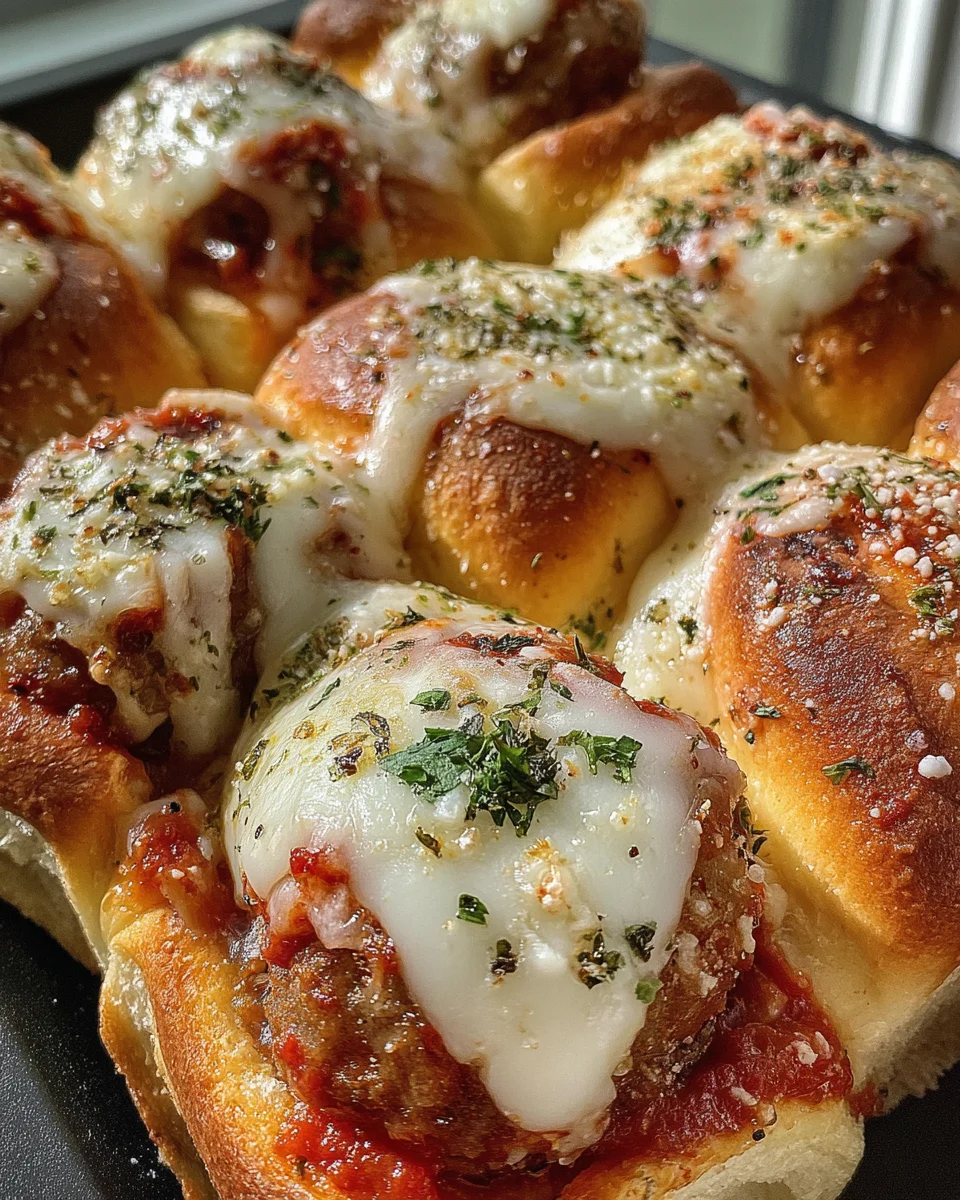 Meatball Parmesan Sliders